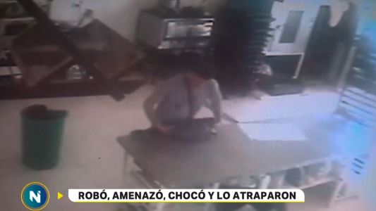 Robó una panadería, amenazó de muerte a su exnovia y casi provoca una tragedia