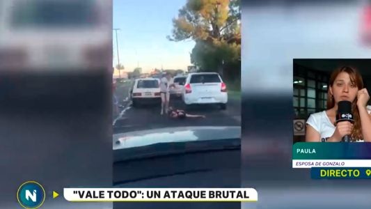 La Plata: tras una discusión de tránsito, fue atacado por luchadores de kick boxing y está grave