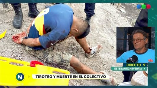 Una pasajera murió baleada en un colectivo al quedar en medio de un tiroteo