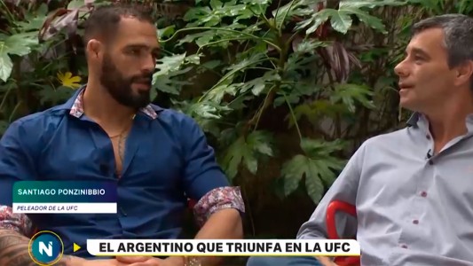 El argentino que triunfa en la UFC