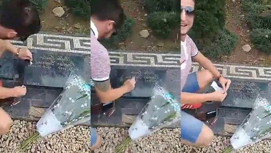 Británico aspiró cocaína en la tumba de Pablo Escobar y lo echaron de Colombia