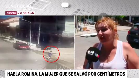La mujer que se salvó del derrumbe de los balcones: "Hace 48 horas volví a nacer"