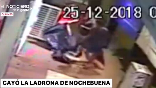 Cayó la ladrona de Nochebuena