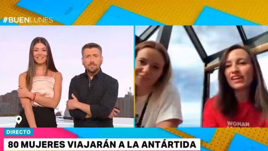 Ochenta mujeres viajaron a la Antártida para visibilizar el liderazgo femenino