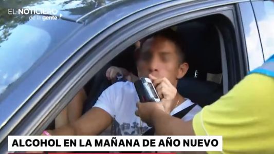 Controles de alcoholemia en Año Nuevo