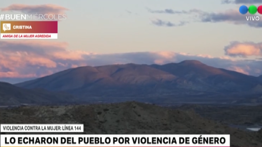 Atacó a su exesposa y lo echaron del pueblo