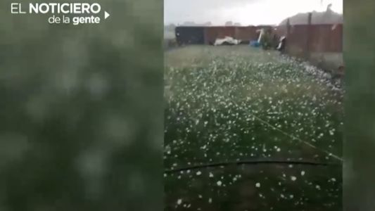 Granizo, lluvia y viento en Tres Arroyos