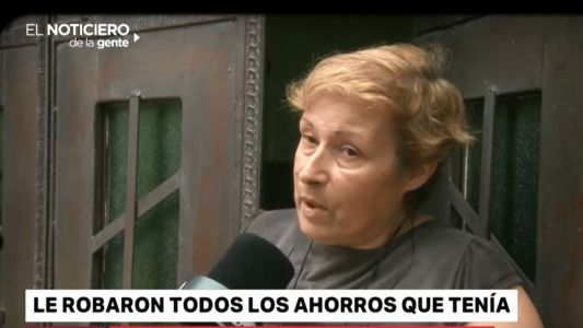 "Fue una noche de sufrimiento": le robaron todos sus ahorros