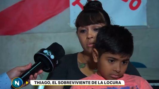 Thiago, después de la bala perdida: "Por suerte lo tenemos con vida"