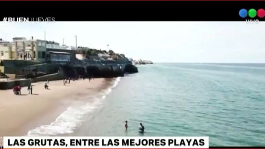 Las Grutas, una de las mejores playas de Sudamérica