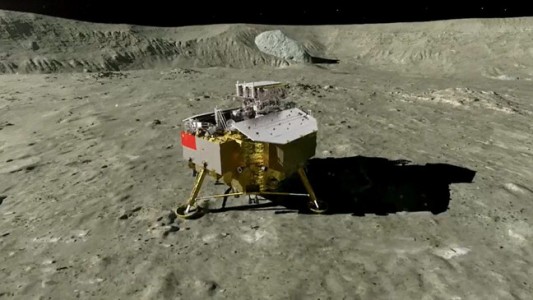 China logró alunizar en al cara oculta de la Luna