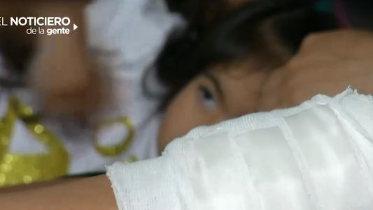 Débora, otra víctima de una bala perdida