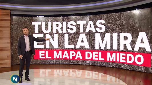 Turistas en la mira: el mapa del miedo
