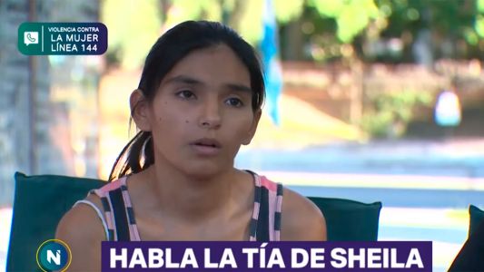Habló la tía de Sheila: "Prefiero estar muerta yo antes que mi sobrina"