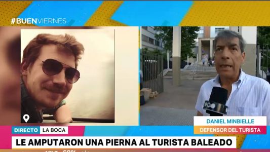 Turista sueco baleado en Capital: "Está agradecido de que le salvaron la vida"