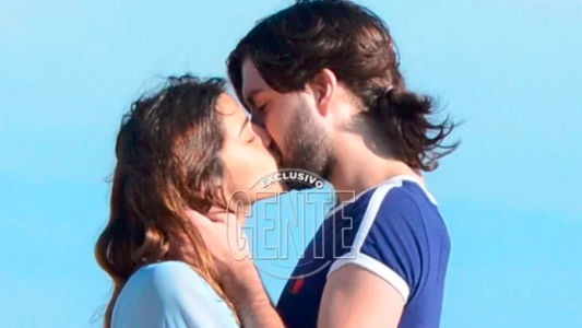 Calu Rivero sorprendida a los besos con su nuevo novio en Punta del Este