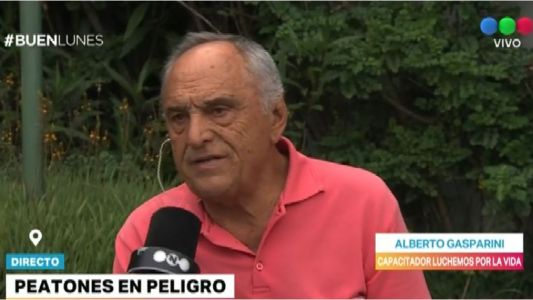 Cinco peatones mueren atropellados por día en todo el país