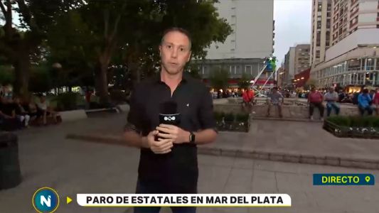 Caos en Mar del Plata por una huelga de estatales