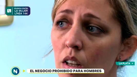 La dueña de un negocio en La Plata prohibe la entrada de hombres a su local