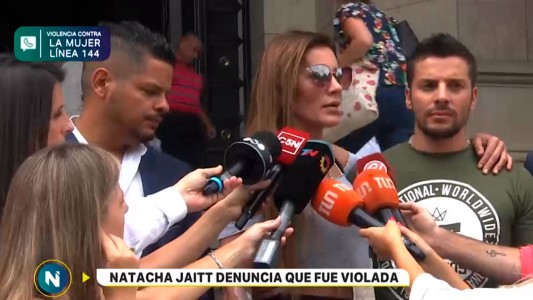 Natacha Jaitt presentó la denuncia por violación ante la Justicia