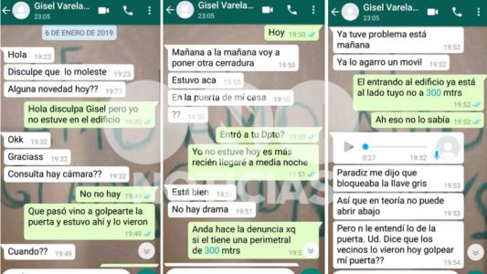"No me puedo ir del país por un enfermo": los últimos chats de la mujer policía asesinada por su expareja