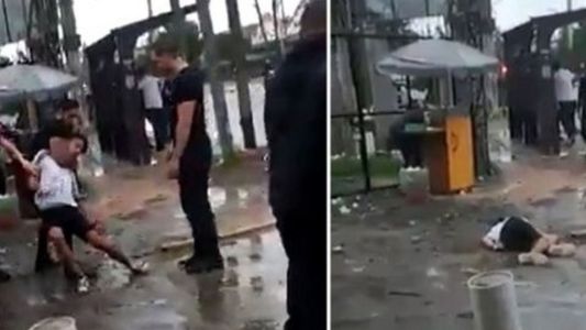 Ahorcado por un patovica