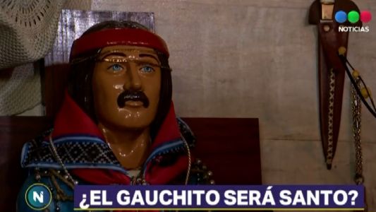 La devoción por "El Gauchito Gil" se siente fuerte en Bernal
