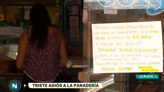 Cerró sus puertas una tradicional panadería de La Plata