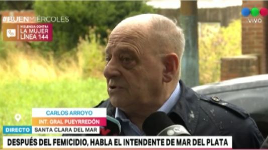 Intendente de Mar del Plata en el sepelio de la policía: "Vivimos en una anomia que es insoportable"