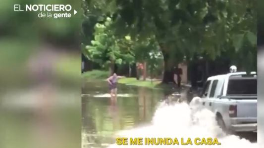 Rayos, agua y desesperación