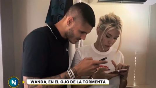 Wanda Nara, en el ojo de la tormenta