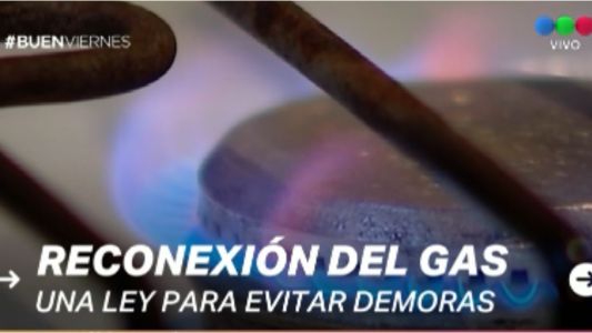 Entró en vigencia una ley para evitar demoras en la reconexión del gas