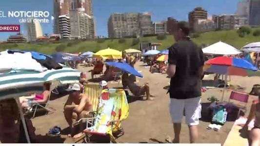Por fin salió el sol en Mar del Plata