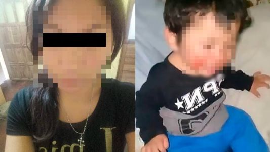 Para "llamar la atención" de su ex, le mandó un video golpeando al hijo de ambos