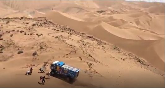 Expulsaron del Rally Dakar al piloto que atropelló a un espectador y no lo auxilió