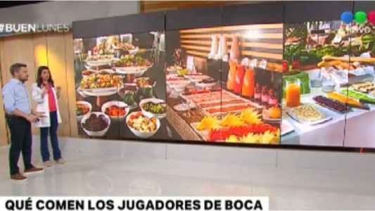 ¿Qué comen los jugadores de Boca?