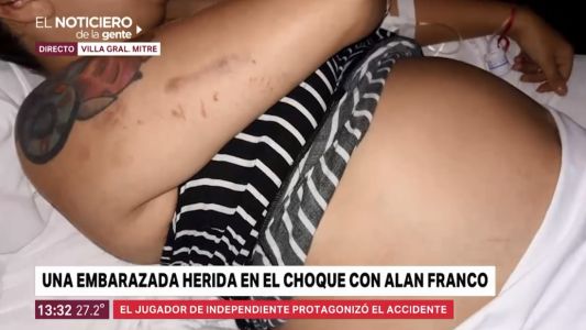 Se recupera la embarazada que fue atropellada por Alan Franco