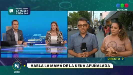 "Fue como un sueño, mami" dijo la nena acuchillada en Florencio Varela