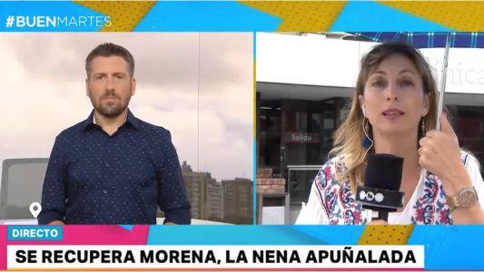 La nena apuñalada se despertó y se recupera