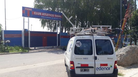 El club Tigre estaba "colgado" de la luz y Edenor lo denunció