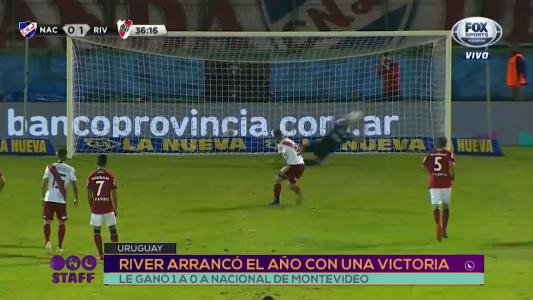 River arrancó el año con una victoria