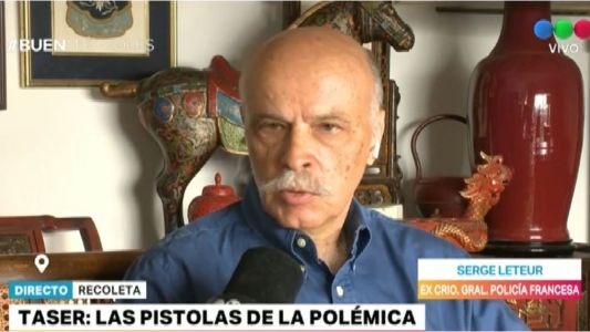 La policía francesa también usa las pistolas Taser
