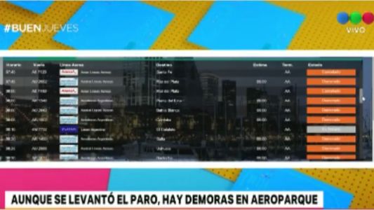 Los pilotos levantaron el paro tras una resolución del Gobierno y habrá vuelos
