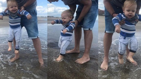 Mirko conoció el mar