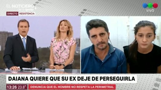 Daiana tiene miedo de su ex