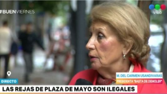 Fallo: las rejas de Plaza de Mayo son ilegales