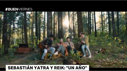 Sebastián Yatra y Reik en "Un año"