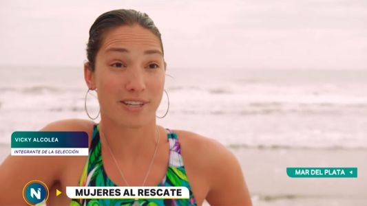 Mujeres al rescate, las chicas guardavidas de Mar del Plata
