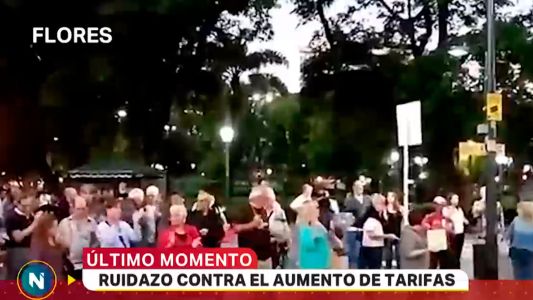 Nuevo ruidazo contra el aumento de tarifas