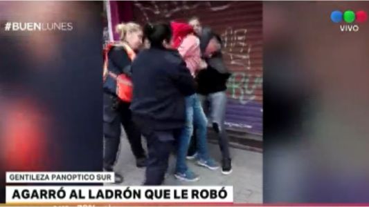 Atrapó a un mechero